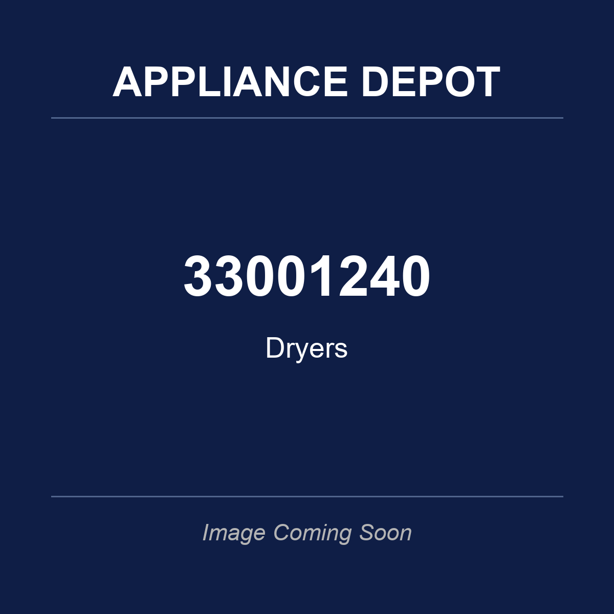 Image Coming Soon