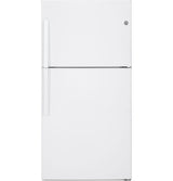 GE ENERGY STAR 21.1 Cu. Ft. Top-Freezer Refrigerator GTE21GTHWW