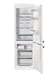 Classic Retro 23.6 in 11.7 cu. ft. Frost Free Retro Bottom Freezer Refrigerator in Marshmallow White, ENERGY STAR UGP-340L W AC