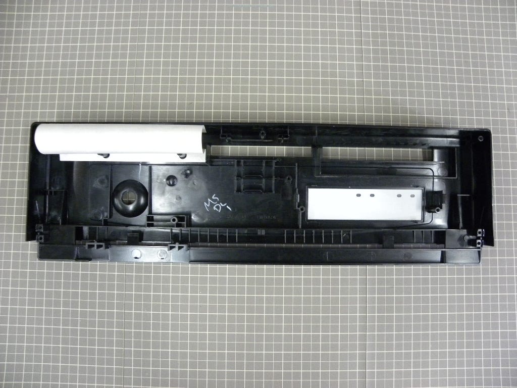GE Dishwasher Escutcheon/Insert ASM BB WD34X11538