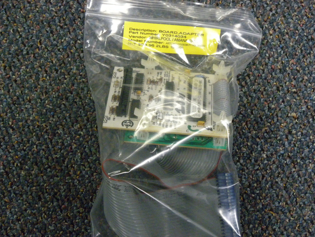 Whirlpool Range Adapter Board Y0314034