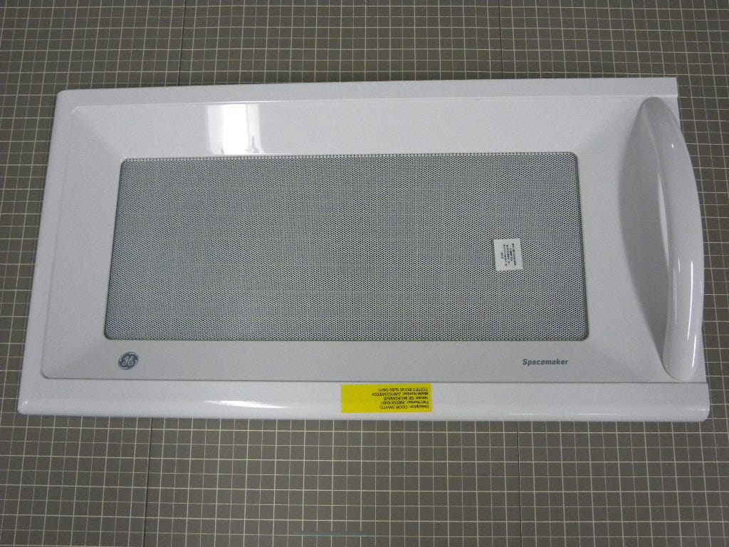 GE Microwave Door (White) WB55X10461