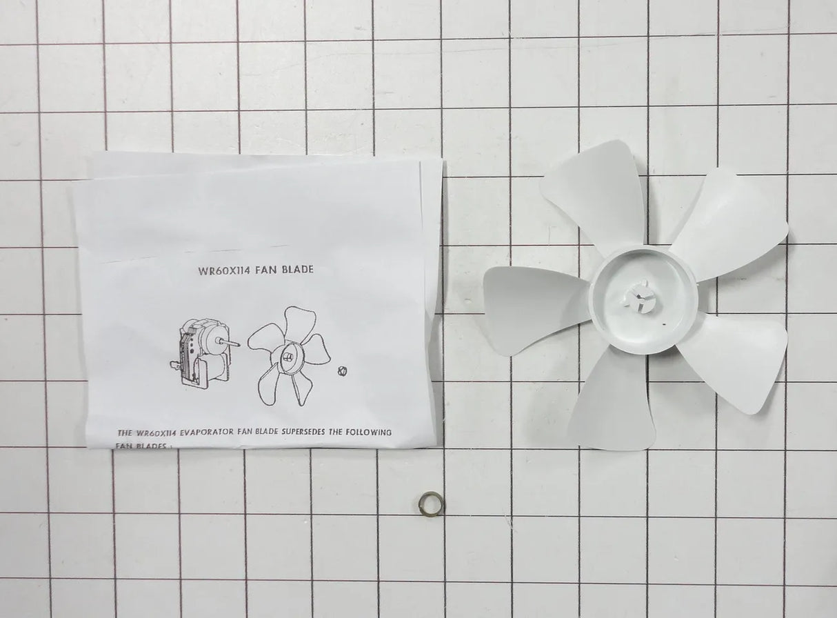 Evaporator Fan Blade WR60X114