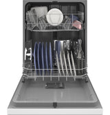 GE Dishwasher with Front Controls GDF510PGRWW