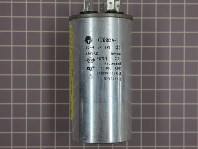 Capacitor (30+4UF + 5%) (50/60hz) 5304471069
