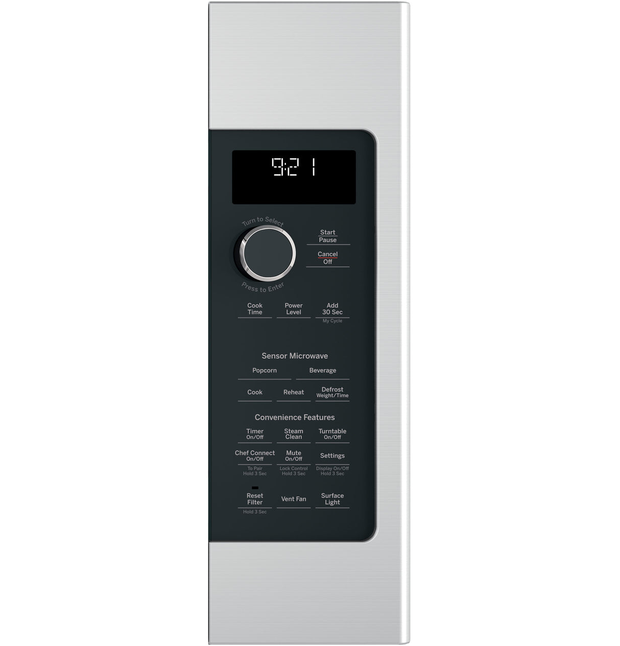 GE Profile Series 2.1 Cu. Ft. Over-the-Range Sensor Microwave Oven PVM9215SKSS