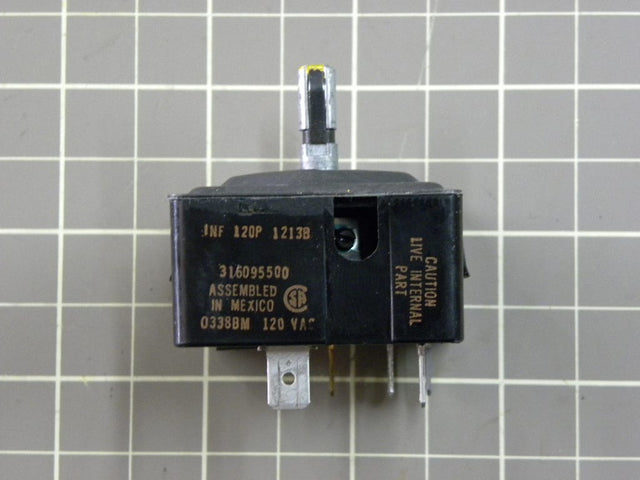 Warmer Drawer Control Switch 316095502