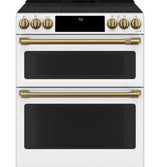 Café Front Control Electric Knobs and Handles - Brushed Bronze CXFCEHKPMCG