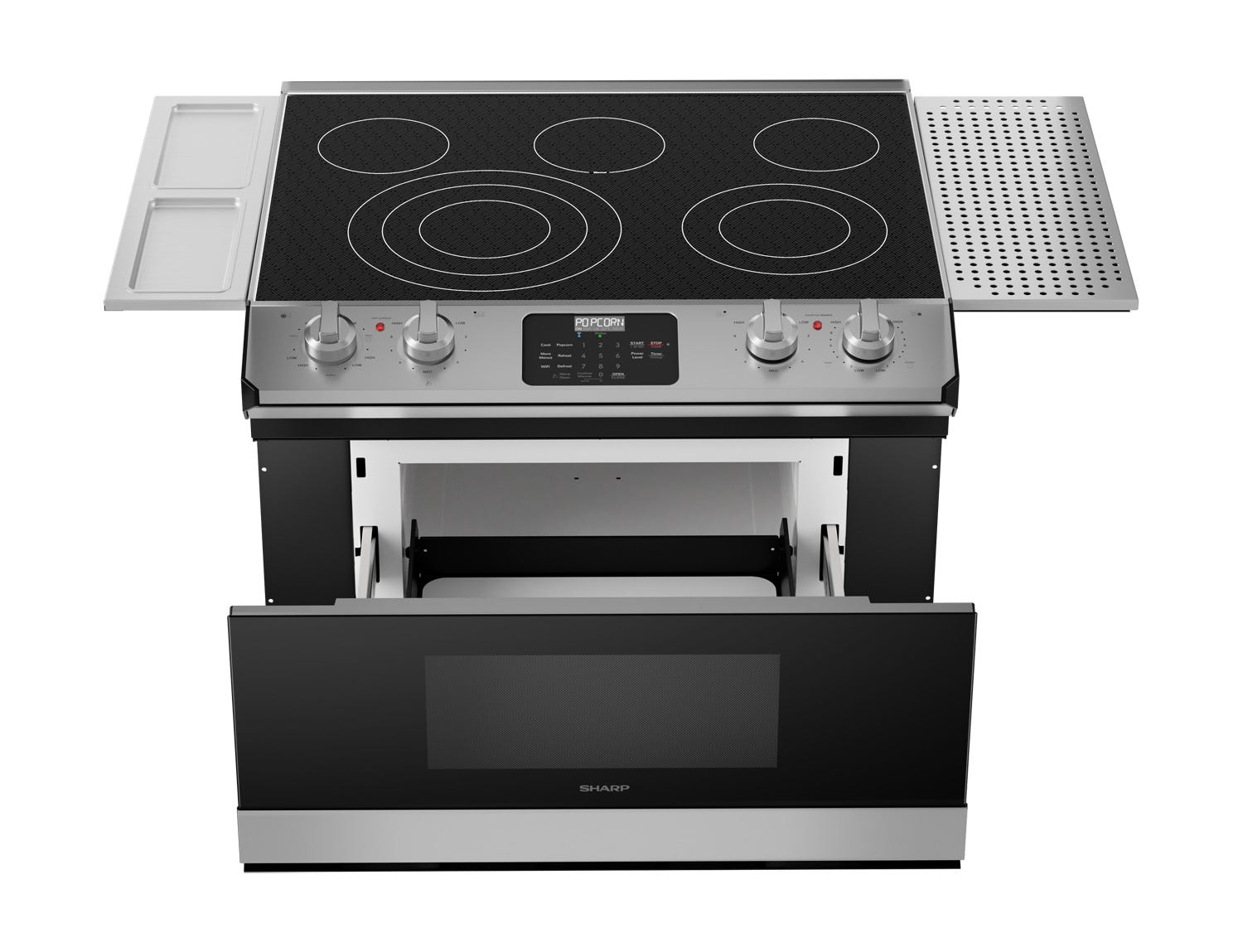 Smart Radiant Rangetop with Microwave Drawer Oven STR3065HS