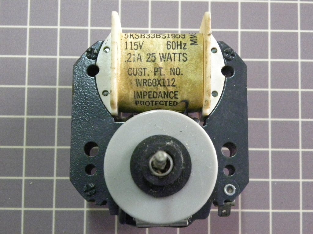 Evaporator Fan Motor WR60X112