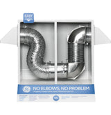 Flexible Metal Dryer Transition Duct PM08X10085