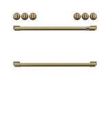 Café Front Control Electric Knobs and Handles - Brushed Bronze CXFCEHKPMCG