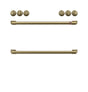 Café Front Control Electric Knobs and Handles - Brushed Bronze CXFCEHKPMCG