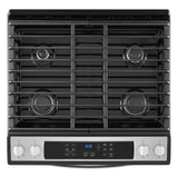 5.0 Cu. Ft. Whirlpool Gas Range with Frozen Bake Technology WEG515S0LS-Stainless Steel