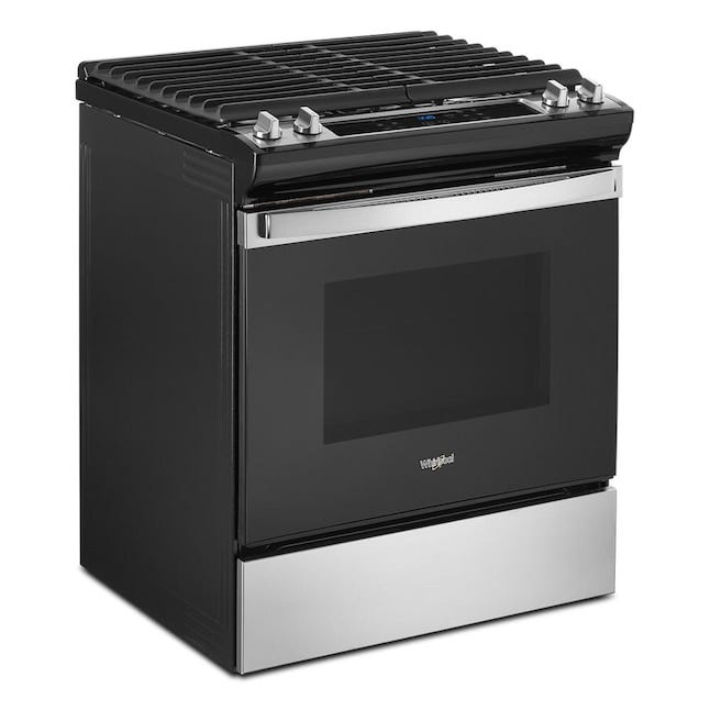 5.0 Cu. Ft. Whirlpool Gas Range with Frozen Bake Technology WEG515S0LS