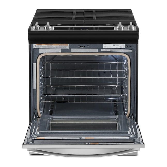 5.0 Cu. Ft. Whirlpool Gas Range with Frozen Bake Technology WEG515S0LS