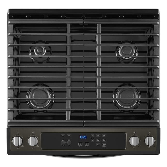 5.0 Cu. Ft. Whirlpool Gas Range with Frozen Bake Technology WEG515S0LV