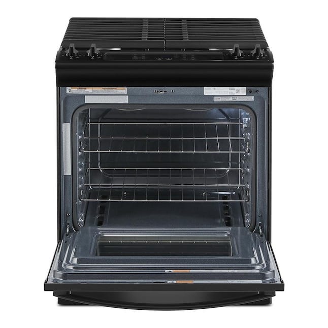 5.0 Cu. Ft. Whirlpool Gas Range with Frozen Bake Technology WEG515S0LB