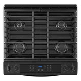 5.0 Cu. Ft. Whirlpool Gas Range with Frozen Bake Technology WEG515S0LB-Black