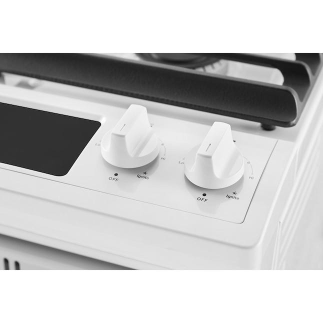 5.0 Cu. Ft. Whirlpool Gas Range with Frozen Bake Technology WEG515S0LW