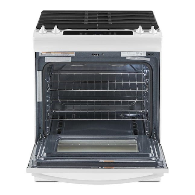 5.0 Cu. Ft. Whirlpool Gas Range with Frozen Bake Technology WEG515S0LW