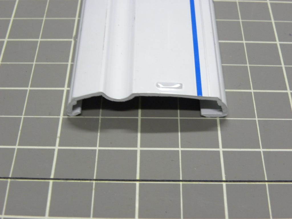 GE Refrigerator Front Door Trim (8 1/4") WR17X10553