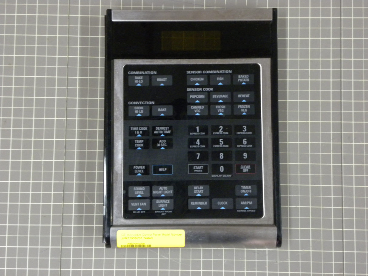 GE Microwave Control Panel WB27X10228