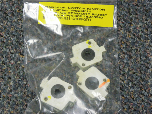 GE Range Ignitor Switch WB24K14