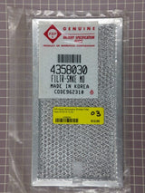 Whirlpool Microwave Smoke Filter 4358030