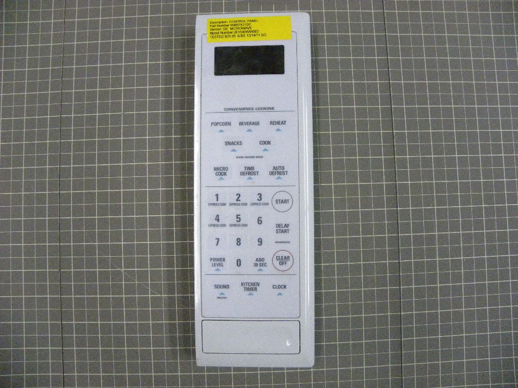 Control Panel WB07X2100