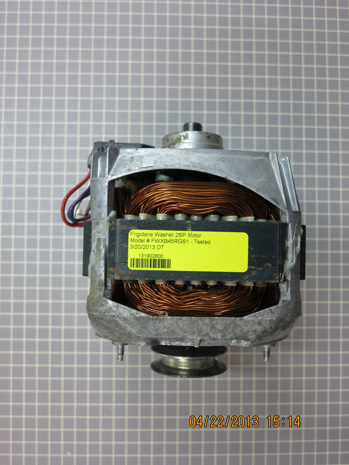 Frigidaire Washer 2Sp Motor 131902800