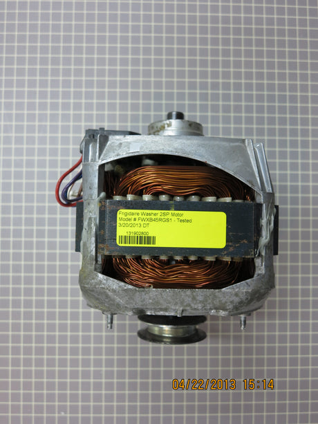 Frigidaire Washer 2Sp Motor 131902800