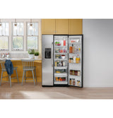 GE ENERGY STAR® 25.3 Cu. Ft. Side-By-Side Refrigerator GSE25GYPFS