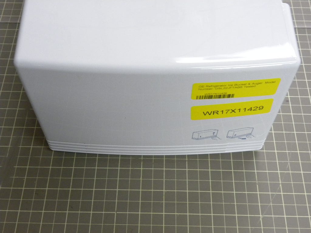Ice Bucket and Auger WR17X11429