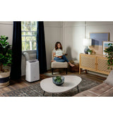 GE 10,000 BTU Portable Air Conditioner for Medium Rooms up to 350 sq ft. (7,200 BTU SACC) APCA10YBMW