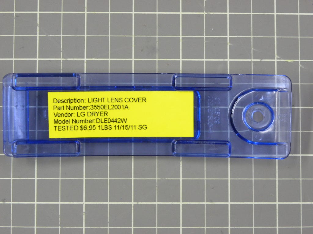 Light Lens Cover 3550EL2001A