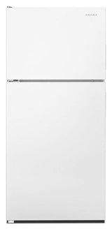 Amana 30-inch Wide Top-Freezer Refrigerator with Glass Shelves - 18 cu. ft. ART318FFDW