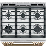 Cafe 30" Slide-In Front Control Gas Double Oven with Convection Range (DISPLAY) CGS750P4MW2