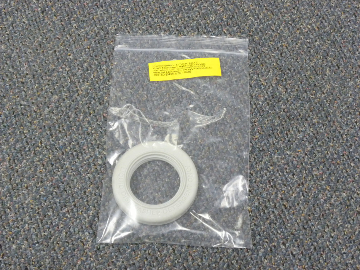 GE Dishwasher Lock Nut WD35X10068