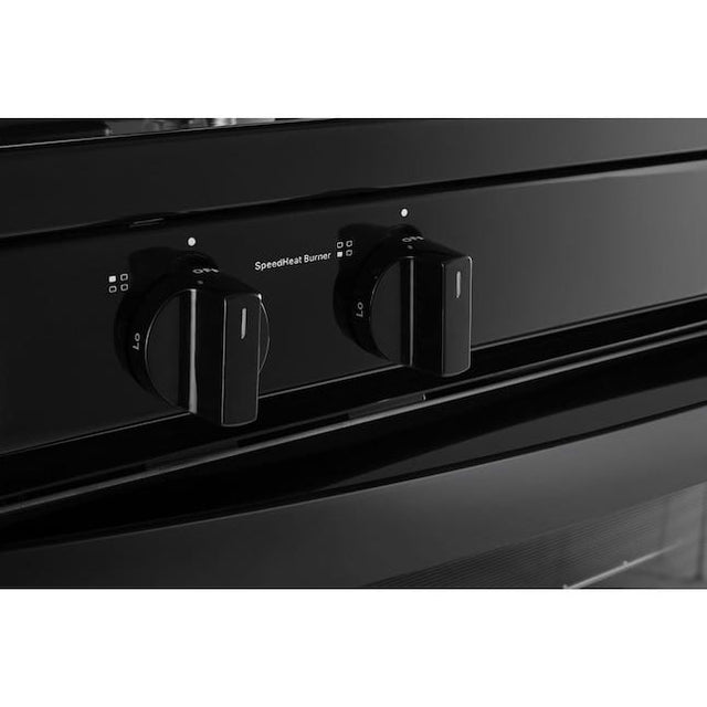 Whirlpool 5.1 Cu. Ft. Freestanding Gas Range with Broiler Drawer WFG320M0MB-Black