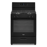 Whirlpool 5.1 Cu. Ft. Freestanding Gas Range with Broiler Drawer WFG320M0MB-Black