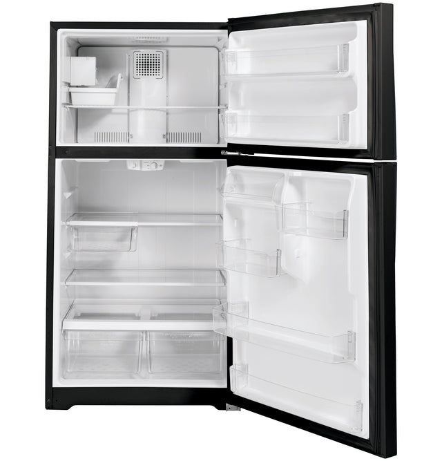 GE® ENERGY STAR® 21.9 Cu. Ft. Top-Freezer Refrigerator GE® ENERGY STAR® GIE22JTNRBB