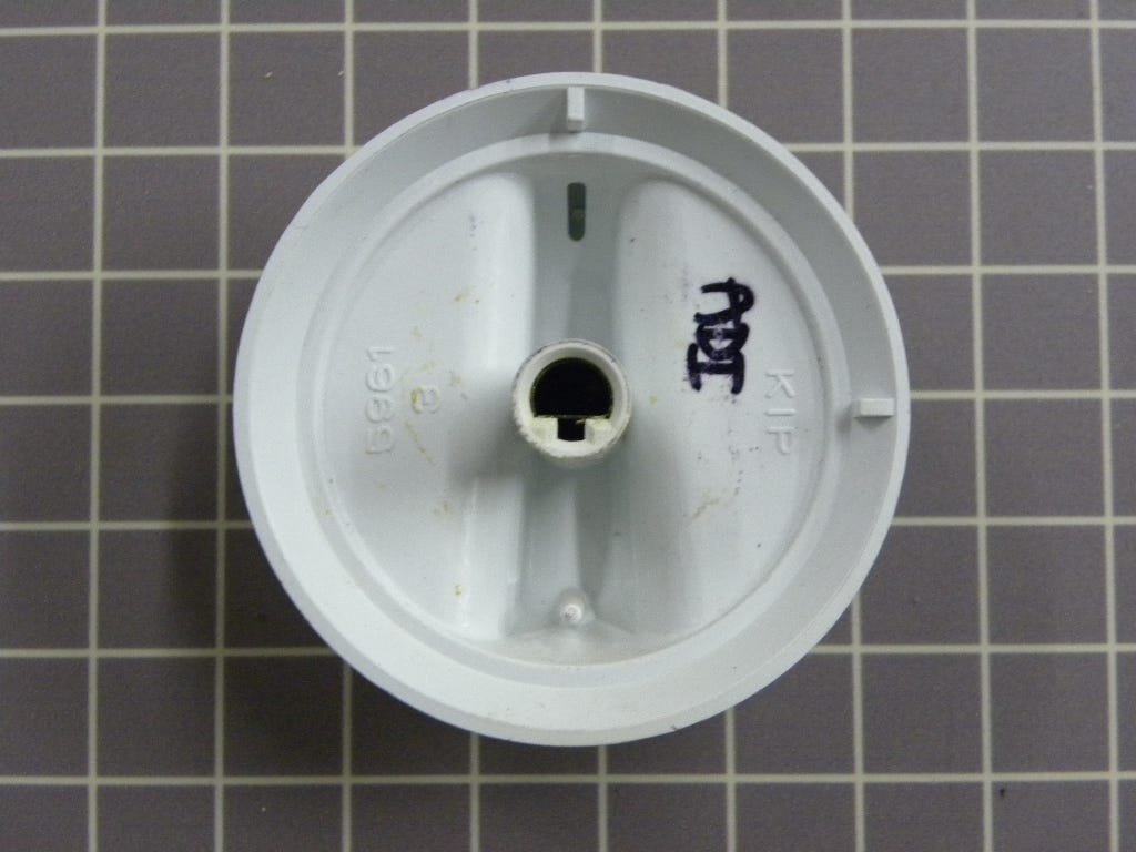Top Burner Knob 31905411W