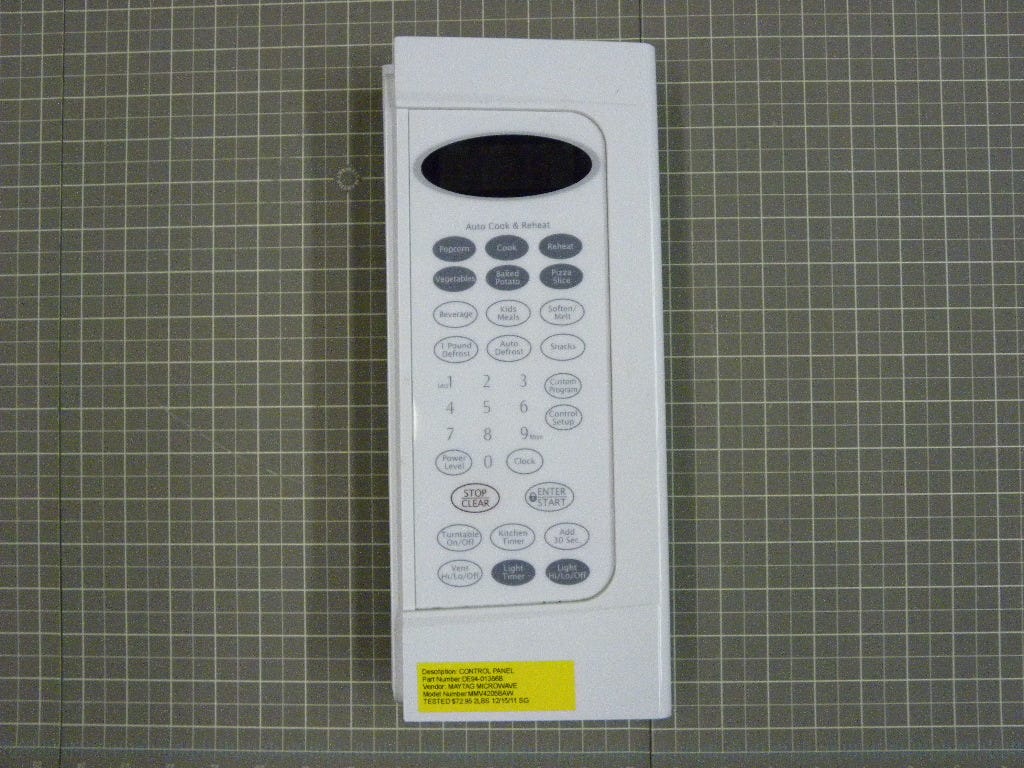 Control Panel DE94-01386B