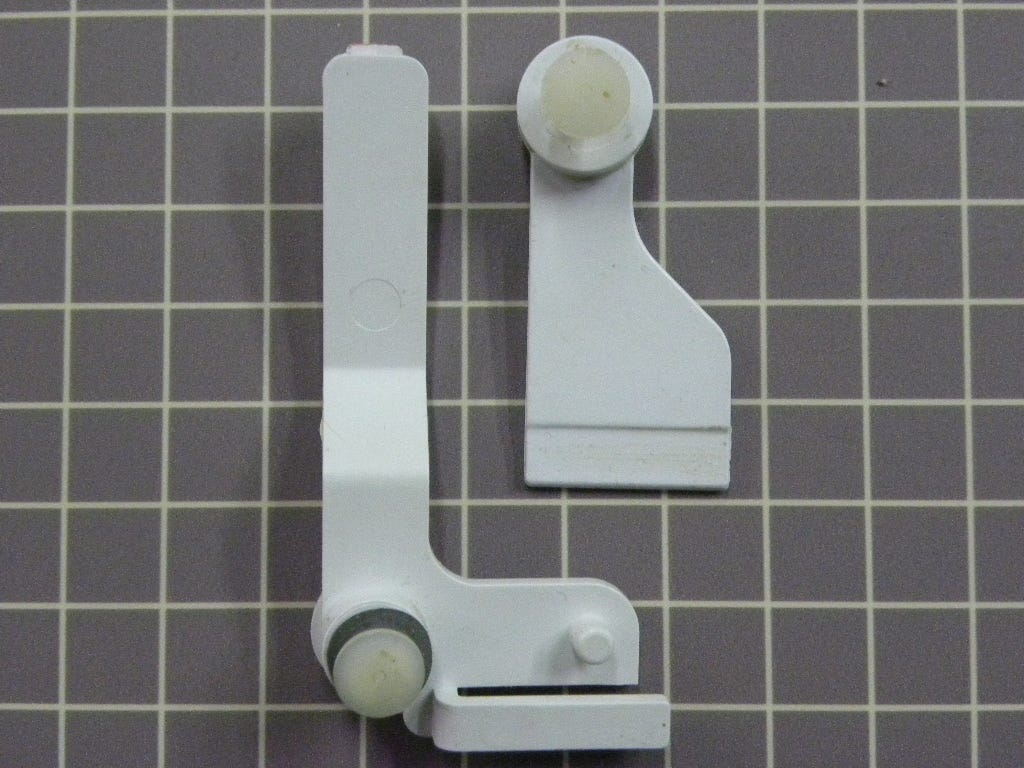 Kenmore Refrigerator Retainer and Lever WR02X7690