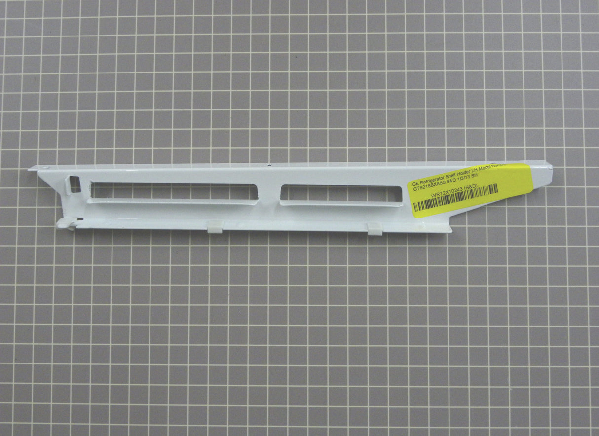 GE Refrigerator Shelf Holder LH WR72X10243