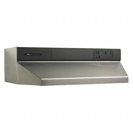 Deluxe Lighted Range Hood, Stainless Steel, 33" 88000-C