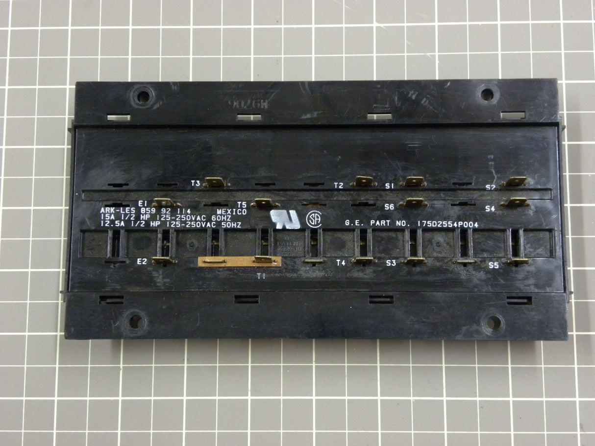 GE Washer Program Switch WH12X1032