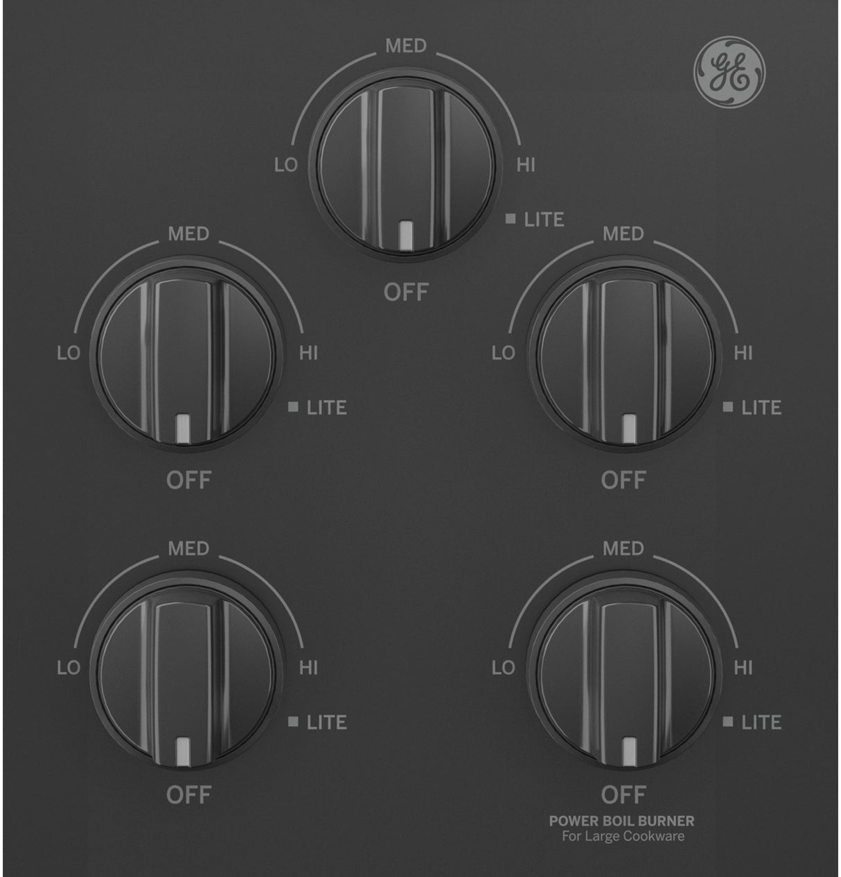 GE® 36" Built-In Gas Cooktop JGP3036DLBB