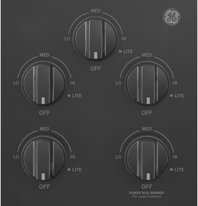 GE® 36" Built-In Gas Cooktop JGP3036DLBB